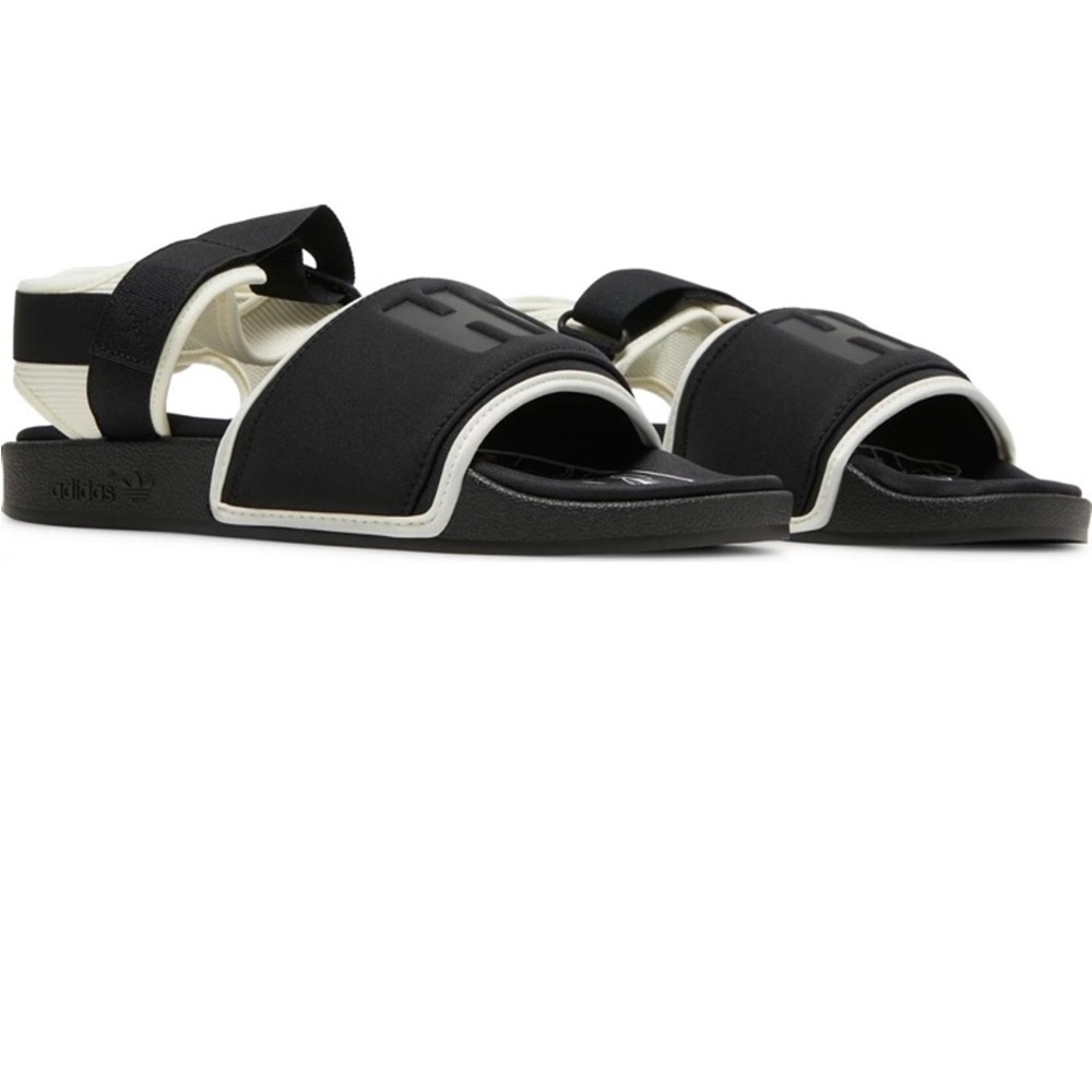 2021 Pharrell x Adilette 2.0 Slide 'Black White